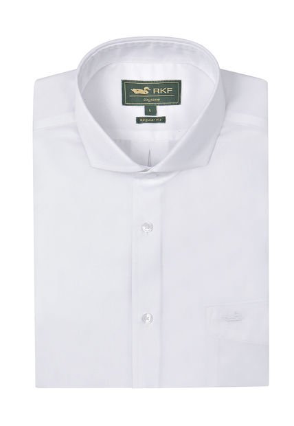 Camisa Cuello Ita Blanco E.Lifesolid Hombre Rockford