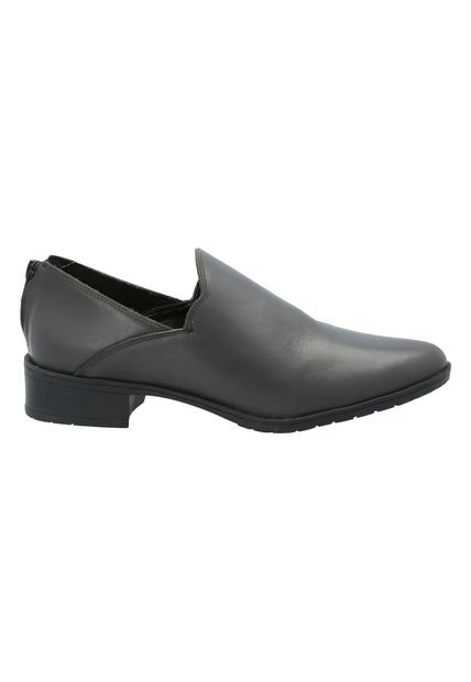 Zapato Cuero Mujer Leca Gris Rockford