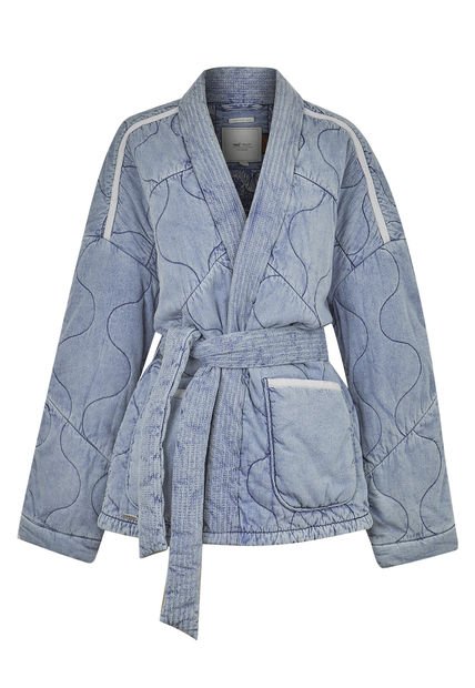 Chaqueta Thermore Azul Flori Mujer Rockford