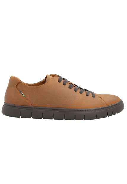 Zapatilla Cuero Hombre Posselt Café Rockford