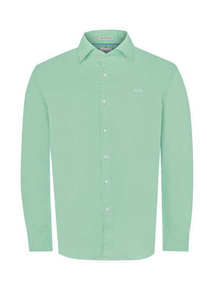 Camisa Algodón Orgánico Verde Soft Hombre Rockford