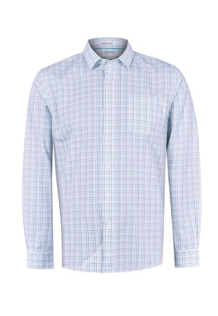 Camisa Algodón Orgánico Azul Lighter Hombre Rockford