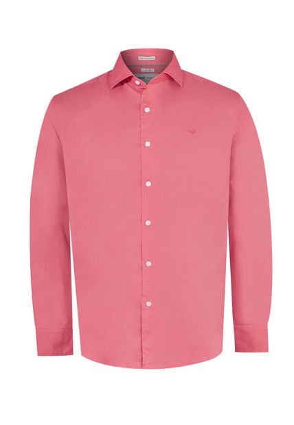 Camisa Algodón Orgánico Rosado Soft Hombre Rockford