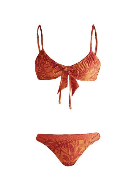 Bikini Reversible Mujer Cartagena Naranjo Rockford