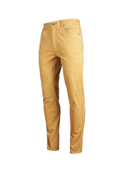 Pantalón Hombre Corduroy Amarillo Rockford