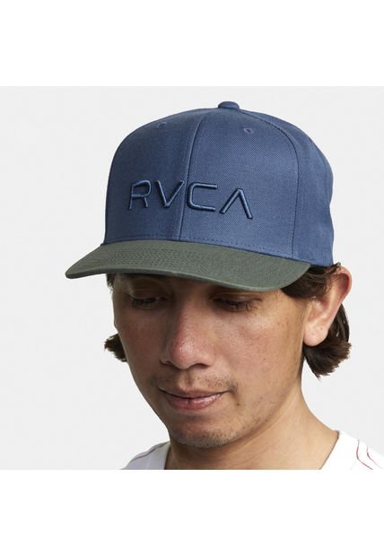 Jockey Hombre Rvca T Snap Ii M Hat Azul RVCA