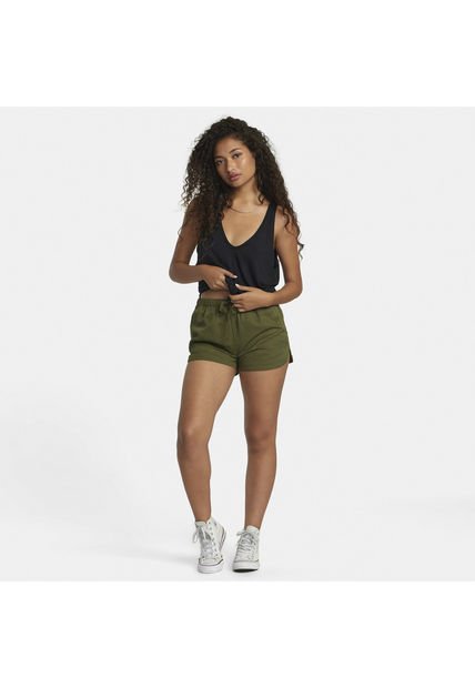 Short Mujer New Yume J Ndst Verde RVCA