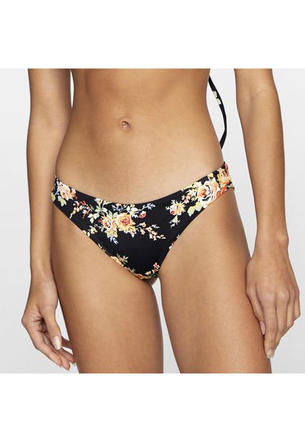 Bikini Calzon Mujer Mary Cheeky Negro RVCA