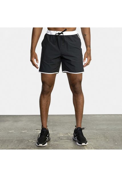 Short Hombre Yogger Hybrid Wkst Negro RVCA