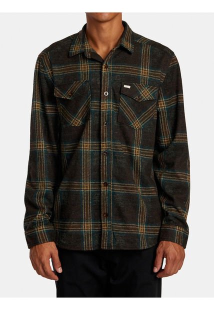 Camisa Manga Larga Hombre Vacancy Café RVCA