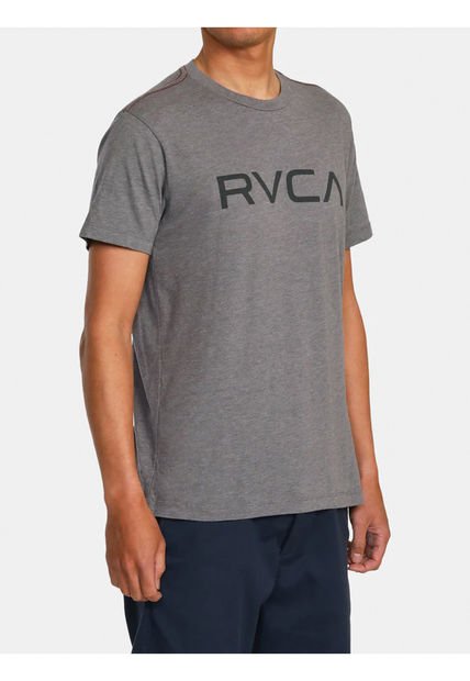 Polera Manga Corta Hombre Big Gris RVCA