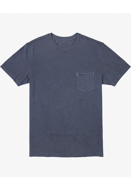 Polera Manga Corta Hombre PTC2 Pigment Azul RVCA