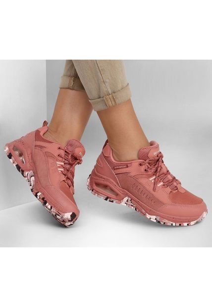 Zapatilla Mujer Uno Trail Cool Trek Rosado Skechers