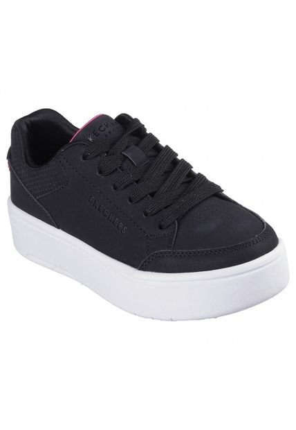 Zapatilla Niña Court High Core Chic Negro Skechers