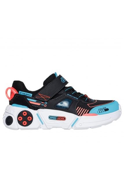 Zapatilla Niño Gametronix 2.0 Negro Skechers