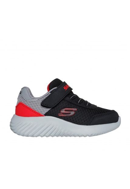 Zapatilla Niño Bounder Trezic Negro Skechers