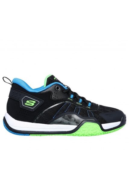 Zapatilla Niño Skechers Elite Sport Court Negra Skechers