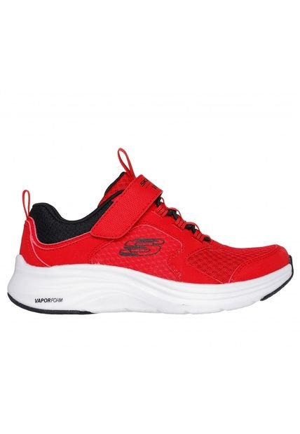 Zapatilla Niño Vapor Foam Rojo Skechers