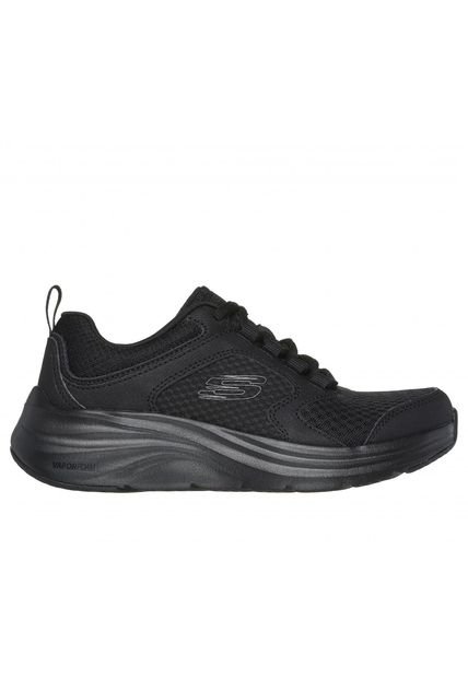 Zapatilla Niño Vapor Foam Newmatic Negra Skechers