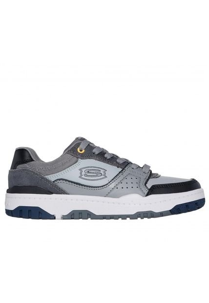 Zapatilla Niño Skx-228 Gris Skechers