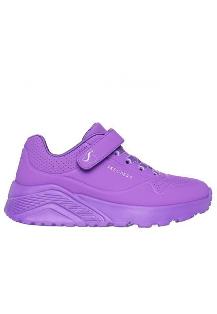 Zapatilla Niña Uno Lite Morado Skechers