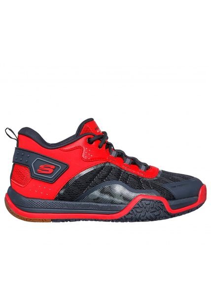 Zapatilla Niño Skechers Elite Sport Court Rojo Skechers