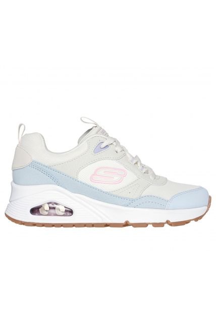 Zapatilla Niña Uno Mesh Mode Beige Skechers