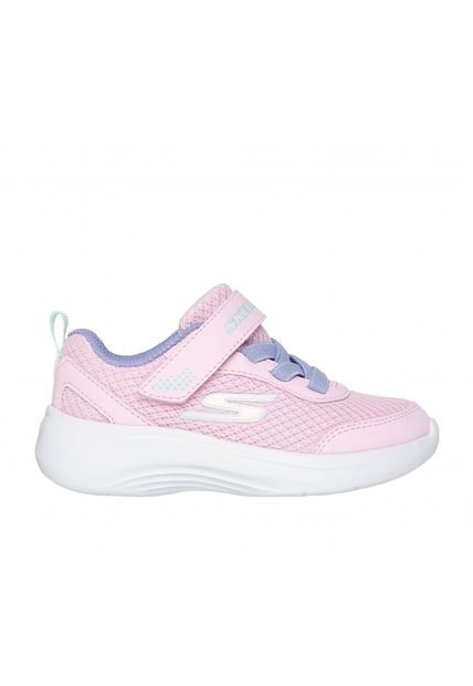 Zapatilla Niña Selectors Reset Achieved Rosado Skechers