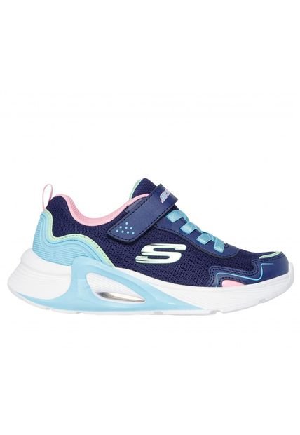 Zapatilla Niña Tide Tech Azul Skechers