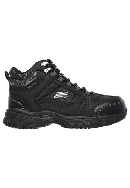 Zapato Hombre Work Ledom Negro ST Skechers