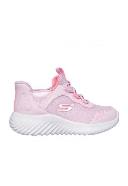 Zapatilla Niña Skechers Slip-ins: Bounder Rosado