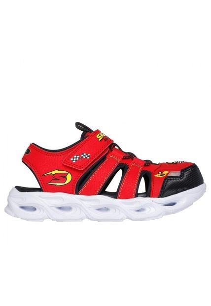 Sandalia Niño Thermo-Splash Hydro-Flare Rojo Skechers