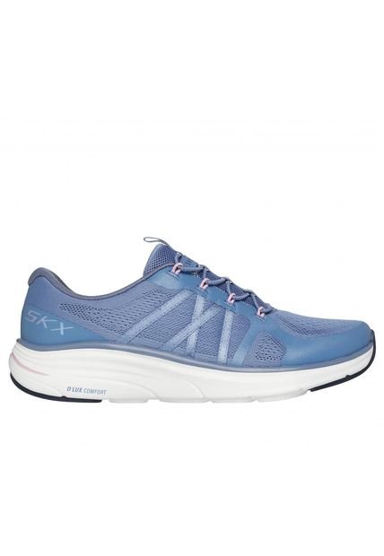 Zapatilla Mujer D'Lux Comfort 2.0 Victory Azul Skechers