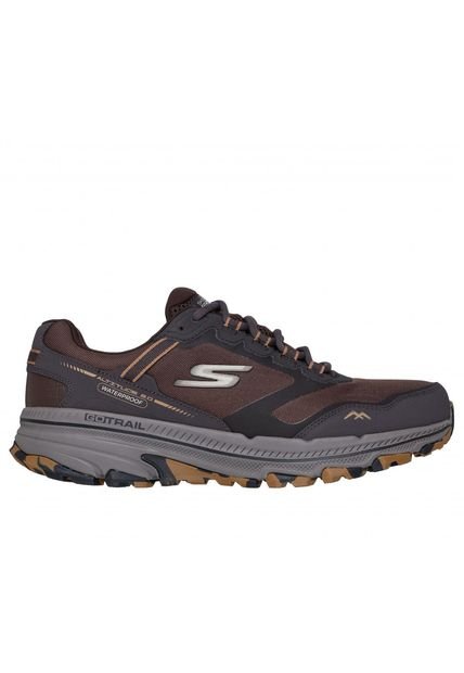 Zapatilla Hombre Go Run Trail Altitude 2.0 Café Skechers