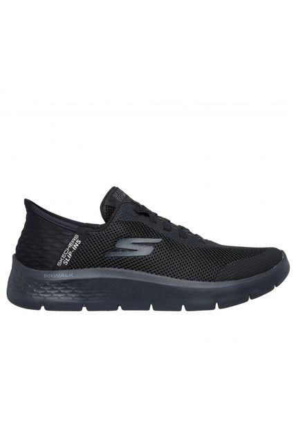 Zapatilla Hombre Go Walk Flex Hands Up Negro Skechers