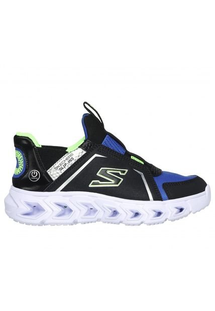 Zapatilla Niño Skechers Slip-ins: Hypno-Flash 2.0 Negra