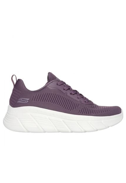 Zapatilla Mujer Bobs B Flex Hi Flying Morado Skechers