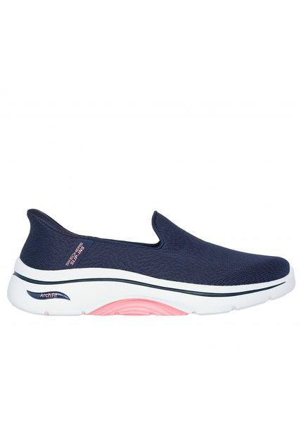 Zapatilla Mujer Go Walk Arch Fit 2.0 Azul Skechers