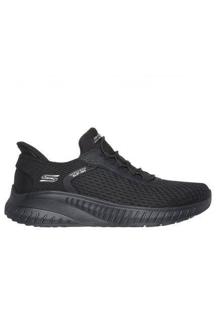 Zapatilla Mujer Bobs Squad Chaos Negro Skechers