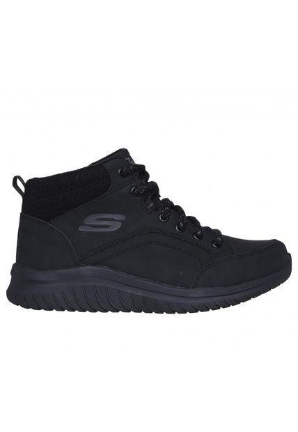 Botín Mujer Ultra Flex 2.0 Casual Mix Negro Skechers