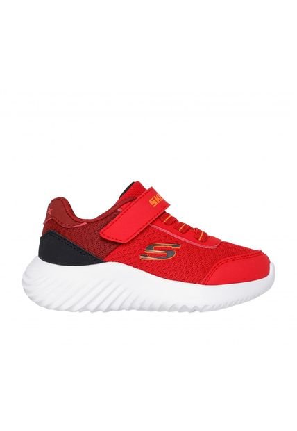 Zapatilla NiñoInfant Bounder Trezic Rojo Skechers