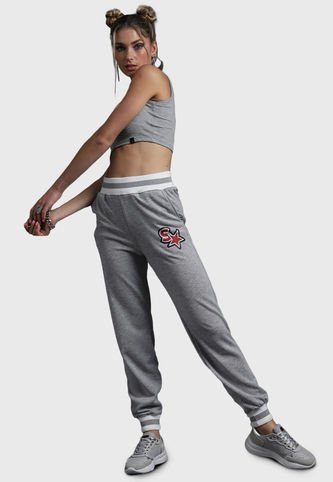 Soviet Pantalon Jogger Mujer Gris Soviet Soviet Ofertitas