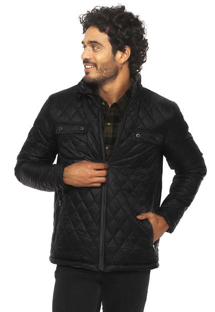 Parka ML Negra SPY - Calce Regular