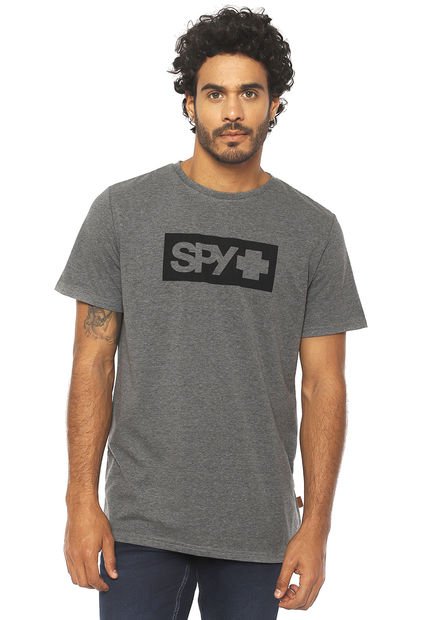 Polera MC Gris SPY - Calce Regular