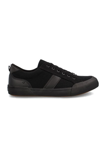 Zapatilla Escolar Tribu Niño Negro Teener