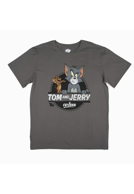 Polera Manga Corta Hombre Dia De Los Enamorados Tom Y Jerry Hanna Barbera