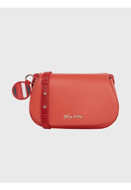 Bandolera Im Latam Casual Con Logo Rojo Tommy Hilfiger