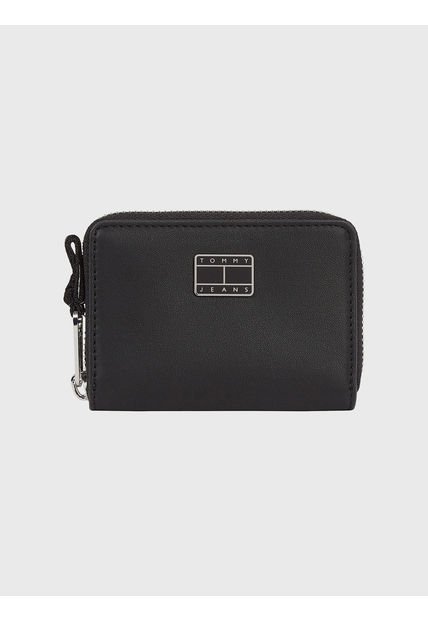 Billetera City Wide Con Logo Negro Tommy Hilfiger