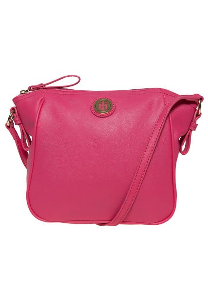 Cartera Creast Crossbody Fucsia Tommy Hilfiger