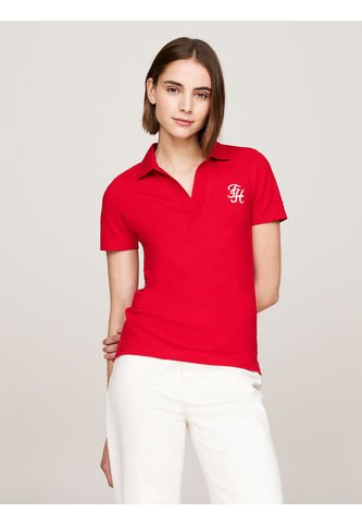 Tommy Hilfiger Polo Slim Fit Con Logo Script Rojo Tommy Hilfiger Tommy Hilfiger Ofertitas